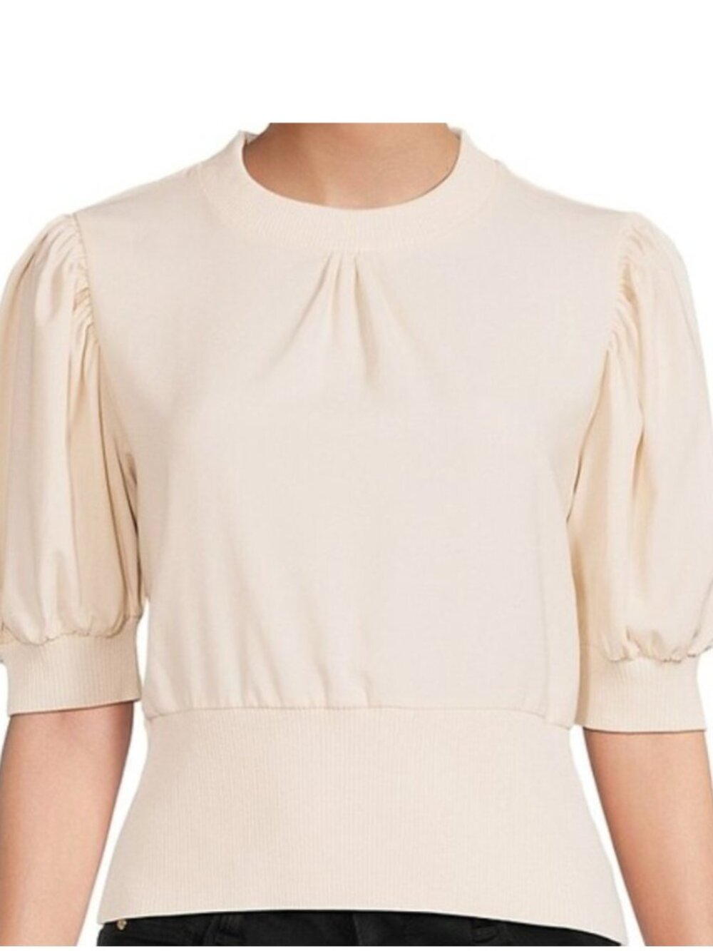 NWT French Connection Mixed Knit Top